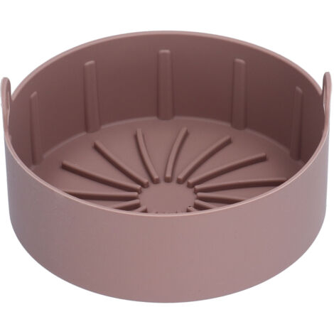 Panier de friteuse électrique réutilisable en silicone, accessoire de cuisson 16cm pour four et cuiseur (20°C-220°C)