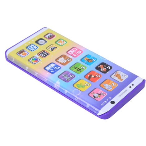 Téléphone Portable éducatif Pour Enfants – Musique, Apprentissage Précoce, Capteurs – Bleu, Dès 3 Ans
