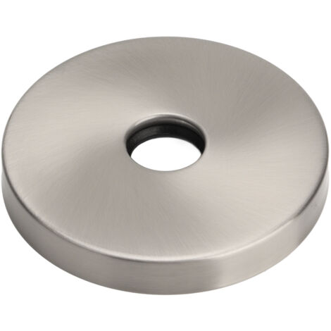 Plaque de douche inoxydable 304 pour bras de douche, finition brossée, remplacement tuyau G1/2 pouce, accessoire salle de bain