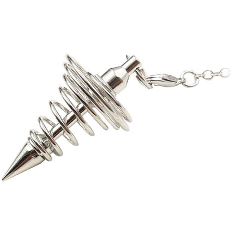 Pendulum Divination Metal with Chain for Spiritual Healing and Dowsing