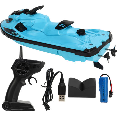 YOSOO jouet de bateau Bateau télécommandé étanche 2.4G, bateau RC à