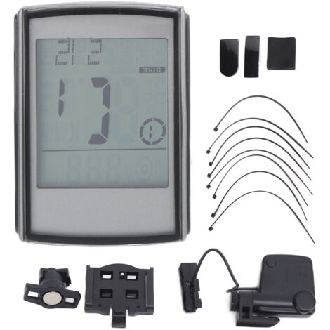 Compteur De Vélo Multifonctions Avec écran LCD Rétroéclairé – 19 Fonctions, IP65 étanche, Démarrage/arrêt Auto, Idéal VTT Et Route