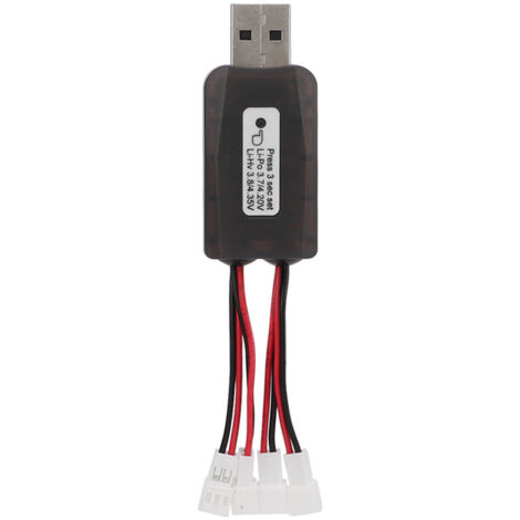 Chargeur Lipo 2s Chargeur USB 6 Canaux Pour Batteries LiPo 1S 3.7V/4 Chargeur Lipo 2s Chargeur USB 6 Canaux Pour Batteries LiPo 1S 3.7V/4
