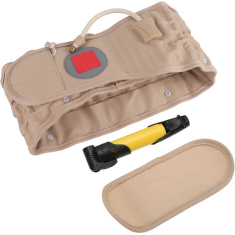 Ceinture lombaire de décompression dorsale, appareil de traction gonflable pour le soutien du bas du dos et soulagement des douleurs