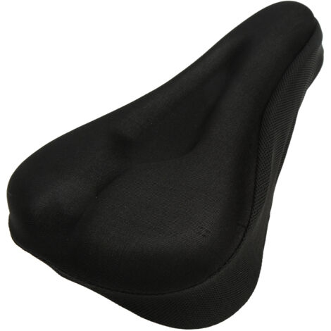 Protection de selle en silicone souple, design perforé unique pour une aération optimale, couvre-selle VTT confortable et respirant.