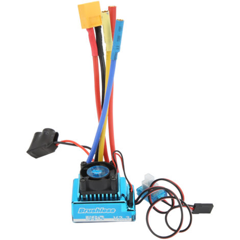 Moteur Brushless 3665 étanche Pour Voiture RC 1/8 1/10 – 2900KV/3500KV, Rotor équilibré, Alu 6061