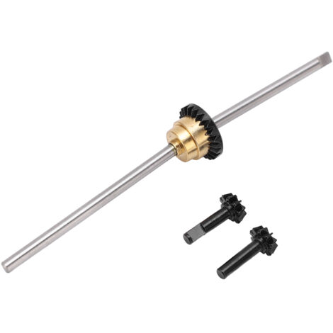 Kit Essieu Arrière Métal – 1/16 C14/C24/C34/C54/C74 – Différentiel Et Arbre De Transmission