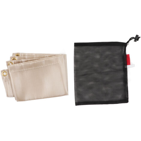 Tapis de cuisson ignifuge en fibre de verre 500°C, idéal pour barbecue et camping, isolation thermique anti-brûlure.