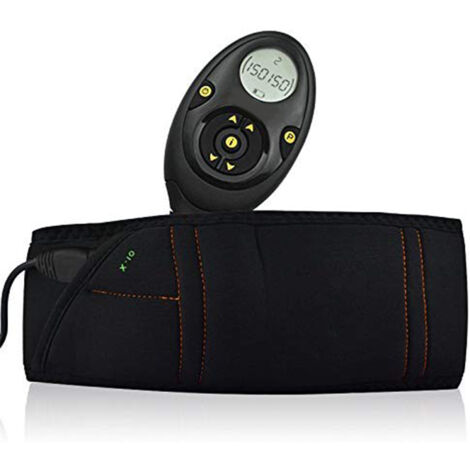 Ceinture EMS pour Abdominaux, Stimulateur Musculaire USB, Appareil d'Entraînement Abdominal