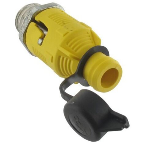 Bouchon vidange moteur – Compatible Briggs, Kohler, Tecumseh – Vidange rapide à valve – Longueur filetage 12mm, diamètre 16.5mm