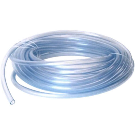 Tuyau souple PVC alimentaire transparent 6x9mm – Longueur 25 mètres – Température d'utilisation -15°C à +60°C – Pour laboratoires médicaux (1/2)