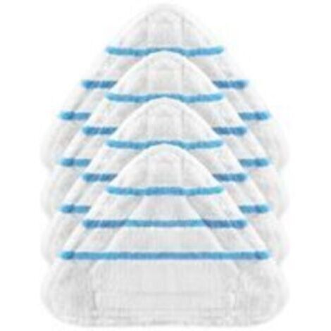 4 Housses Lingettes pour Balai Vapeur Silvercrest Lidl Universel Accessoires pour Nettoyeurs Vapeur (1/5)