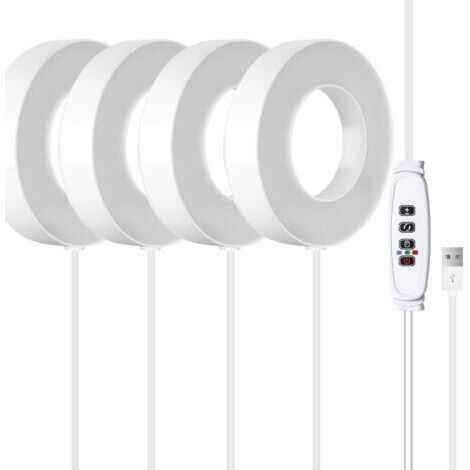 Lampe de Croissance LED Spectre Complet avec Minuterie Automatique (3/9/12H), 10 Niveaux de Luminosité & 3 Modes - Plantes d'Intérieur