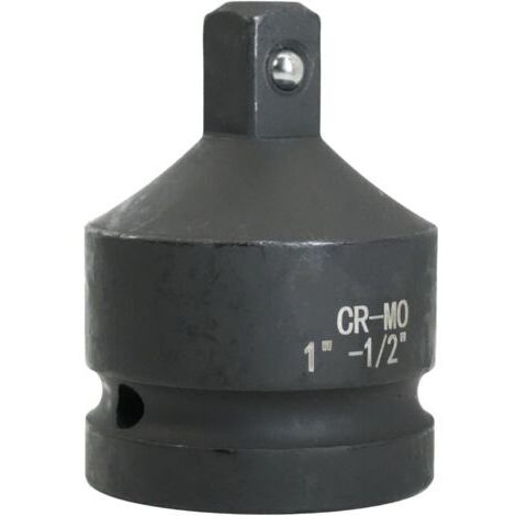 Adaptateur douille 1 vers 1/2, douille reducteur, cliquet réduction adapteur acier chrome - molybdène(CR-MO) (1 vers 1/2)