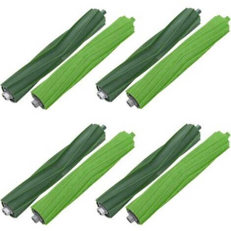 Lot de 4 Rouleaux de Brosse pour iRobot - Accessoires de Rechange pour iRobot EI & J série E5 E6 i7 i7+ i6 i6+ i3 i3+ i4 i4+ i8 i8 Plus J7 J7+ (1/5)