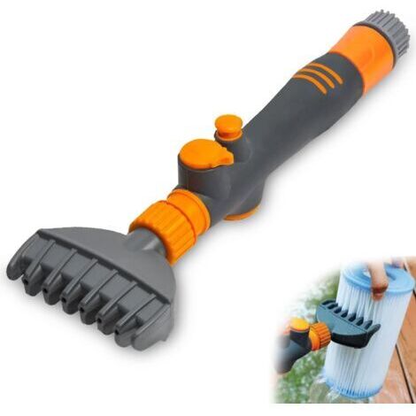 CHOYCLIT Nettoyant à cartouche de qualité supérieure pour piscine et spa qui élimine les débris et la saleté des filtres de piscine en quelques secondes Nettoyant à cartouche de piscine durable (1/5)
