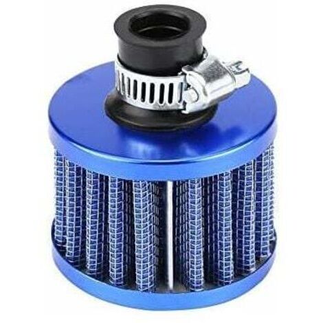 Filtre à Air, Keenso 12mm Kit de Filtre d'Admission d'Air Entrée d'Air Froid Universel en Forme de Champignon pour les Véhicules (Blue) (1/5)
