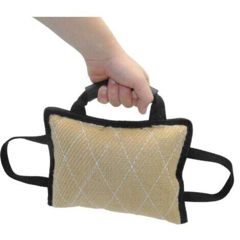 Housse de coussin Durable pour entraînement de chien, pour remorqueur mordant, avec poignée (1/5)