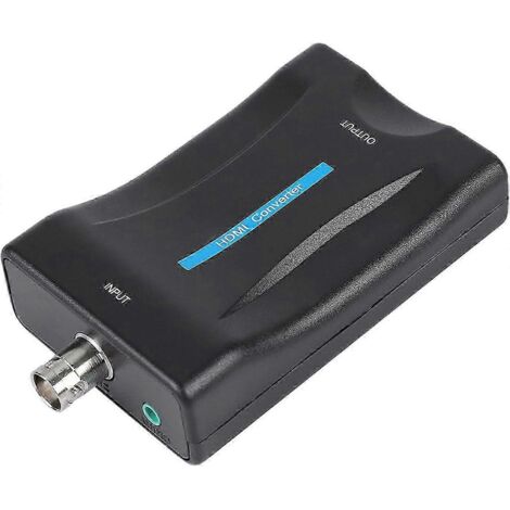 Adaptateur coaxial vers HDMI, convertisseur BNC vers HDMI pour antenne TV 1080p/720p