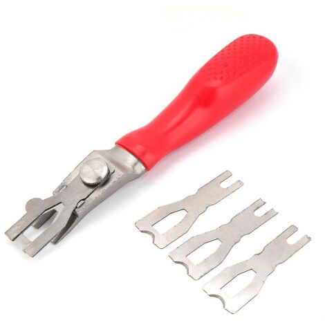 Kit de refendage et de soudage pour sols vinyle PVC, outil de finition pour sols, 3 lames (1/5)