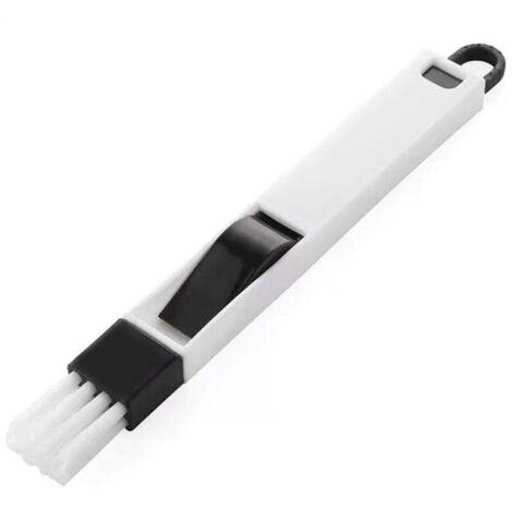 Ahlsen Brosse de rainure de fenêtre, rainure de fenêtre, artefact de nettoyage d'écran, piste de nettoyage de fenêtre, outil de nettoyage, rainure de porte, rebord de fenêtre (1/4)