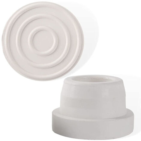 Lot de 2 protections de pieds d'échelle de piscine en caoutchouc, compatibles avec la plupart des échelles de piscine.