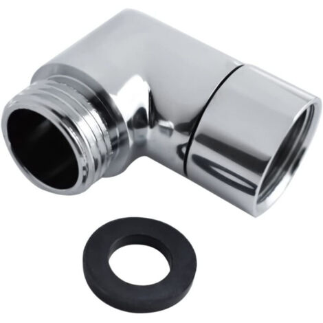 Ahlsen Pommeau Douche Adaptateur 90°,1 Pièces Cuivre Douchette Connecteur, G1/2 Pommes de Douche et Douches à Main Adaptateur, Utilisé pour Connecter Pommes de Douchette (1/3)