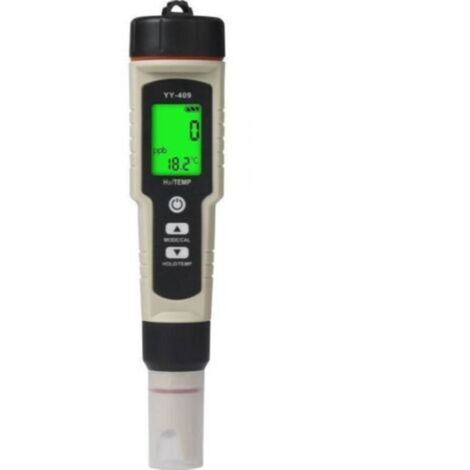 pH Chlore Mètre Piscine 7-en-1, Testeur PH Chlore Salinité ORP TDS EC Température, Tester Qualité Eau de haute précision avec fonction ATC pour piscines, eau potable, aquarium, hydroponie (1/5)