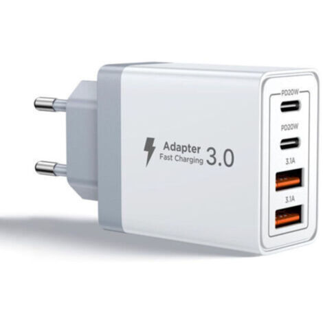 Multiprise USB, compatible avec les chargeurs Apple 16/15, tête de charge rapide pour téléphones mobiles Samsung et Android (1/3)