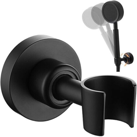 Support de pommeau de douche mural, support de pommeau de douche à 360°, support de pommeau de douche à main pour salle de bain (1/5)