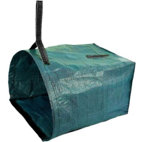 Sacs à déchets de jardin, sacs à feuilles de 200 litres, sacs à feuilles réutilisables, polypropylène durable, réutilisables, hydrofuges, pliables, pour feuilles, arbustes et tontes de gazon (1/5)