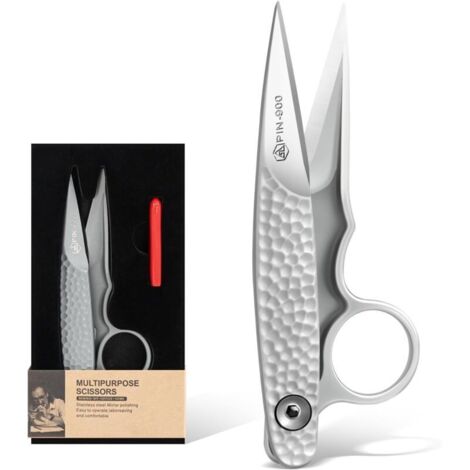 Ciseaux de tailleur haut de gamme, petits ciseaux polyvalents en acier inoxydable pour couture, broderie, cuir, artisanat, outils de couture (1/5)