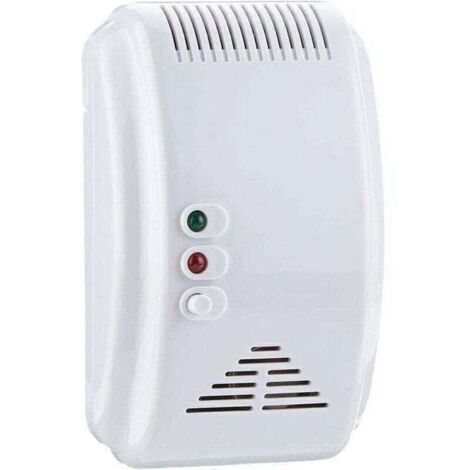 Détecteur de gaz naturels et soporifiques (Blanc)115x75x35mm 220V (1/4)
