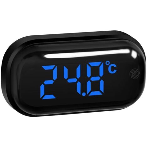 Thermomètre numérique pour aquarium, capteur de température pour aquarium, adapté aux poissons tropicaux, tortues et reptiles (553cm noir). (1/4)