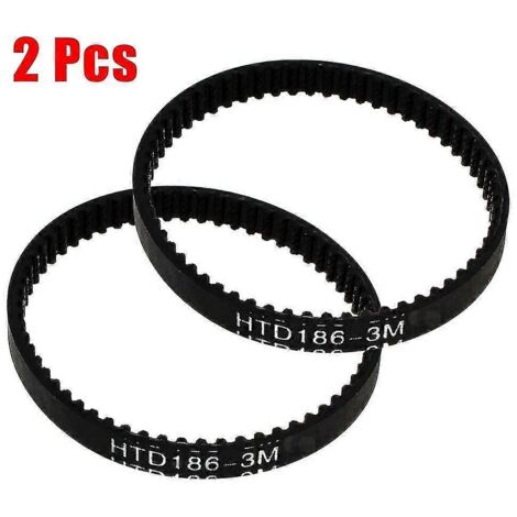 2 courroies crantées pour nettoyeur de sols durs sans fil Karcher FC3 FC5 (1/2)