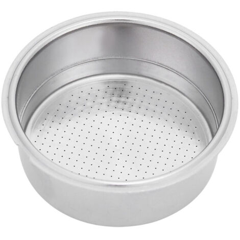 Accessoires de Machine à café de panier de filtre pressurisé par filtre à café d'acier inoxydable de Double couche pour la Double tasse (1/5)