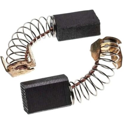 2x Balais de charbon pour moteur 6 x 10 x 15mm compatible avec Makita 1001, 1100, 1125 (old), 1600, 1800, 2106, 2106 W outil électrique- (1/2)
