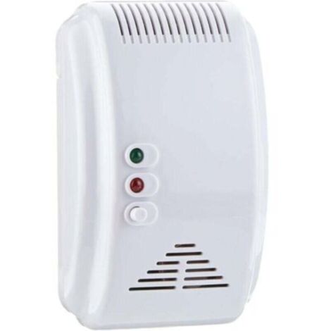 Détecteur de gaz, gaz naturel, détecteur de fuites de gaz, détecteur de gaz butane-méthane-propane, alarme lumineuse clignotante, alarme de gaz à brancher pour la cuisine - 1 unité FLITI (1/4)