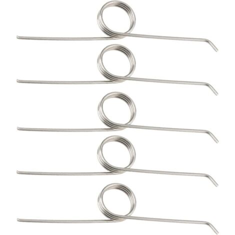 5 x 304 Stainless Steel Torsion Springs Diameter 0.7 mm Length 21-21.5 mm for Bin with Locking Lever (1/5)