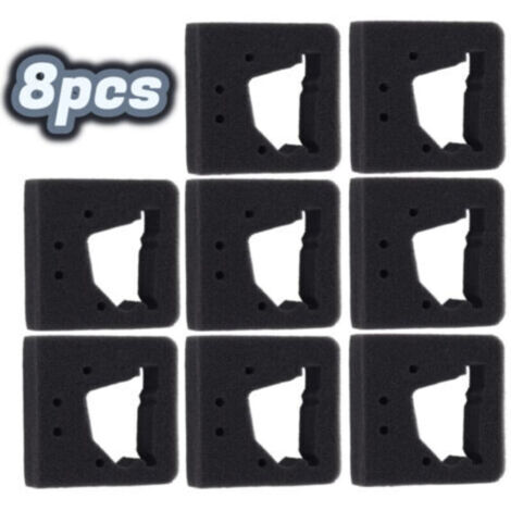 Pack de 8 éléments de filtre à Air 17211-ZM3-800 pour Honda GX22 GX31 GX 22 GX 31 moteur FG100 motoculteur (1/5)