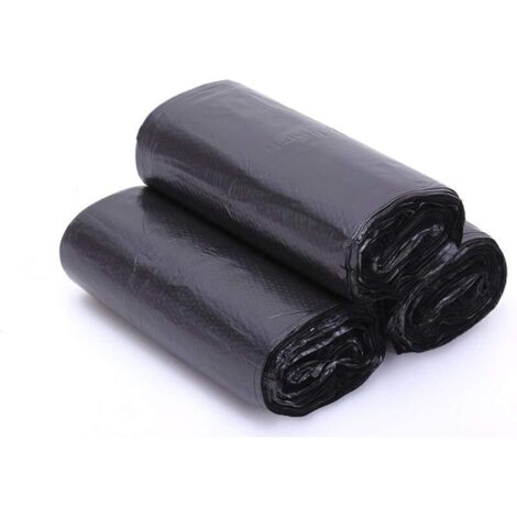 Petits sacs poubelles de 1,2 à 1,5 gallons, sac poubelle noir, sacs poubelle pour corbeille à papier 120 unités (1/5)
