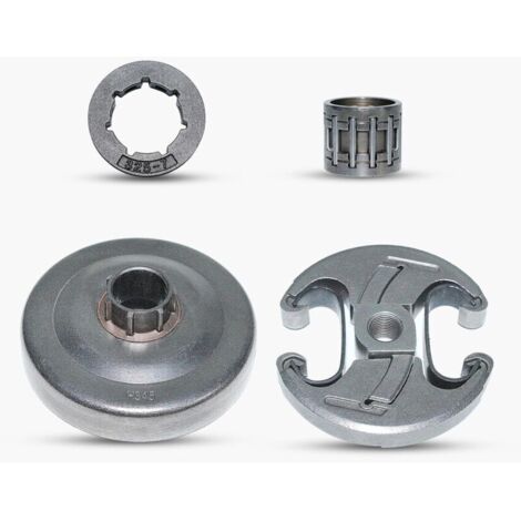 325"-7T Tambour d'embrayage Embrayage Assy Pignon Jante Roulement à aiguilles kit pour Husqvarna 340 345 346XP 350 351 353 445 450 E Tronçonneuse (1/5)