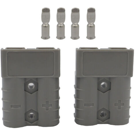 Connecteur Anderson pour Charger et alimenter Paire Mâle et Femelle AMH 50A 600V (1/5)
