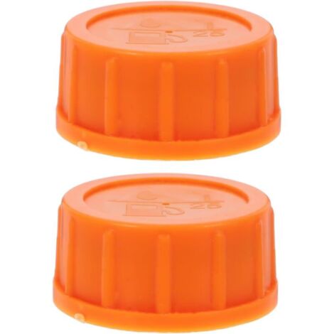 Lot de 2 Bouchons de Réservoir D’Essence pour Petit Moteur, Bouchon de Pression Ventilé avec Joint en Caoutchouc Renforcé, Compatible Tondeuses à Gazon et Outils de Jardin, (1/5)