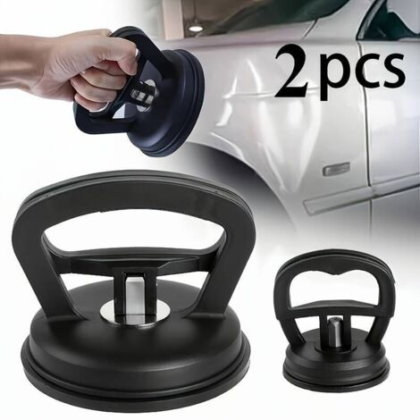 Kit Réparation Bosses Voiture 2 Pièces Ventouse Poignée Levier - Réglable Carrosserie Verre Métal Plastique - Débosselage DIY Voiture Camion Moto (1/5)
