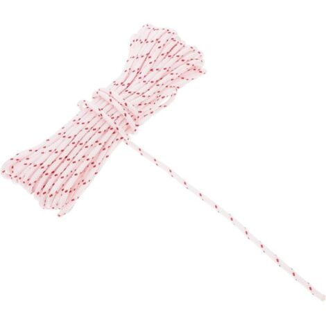 Corde de Démarrage 3,0 X 10 M pour Tondeuse à Gazon Corde de Traction Résistante Compatible Tronçonneuse et Débroussailleuse pour Outils de Jardinage Câble de Traction Solide (1/5)