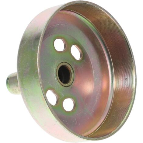 Tambour d'Embrayage Métallique pour Débroussailleuse et Tondeuse à Gazon, Accessoire de Remplacement pour Outil de Jardin, Compatible Moteurs Variés, Pignon Amélioré, Double (1/5)