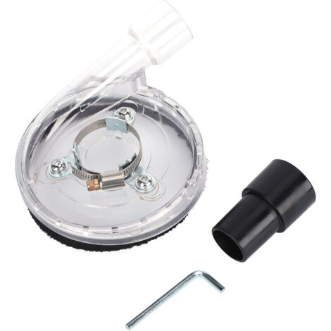 Housse anti-poussière pour meuleuse d'angle, kit accessoire avec disque à lamelles 4 pouces (1/5)