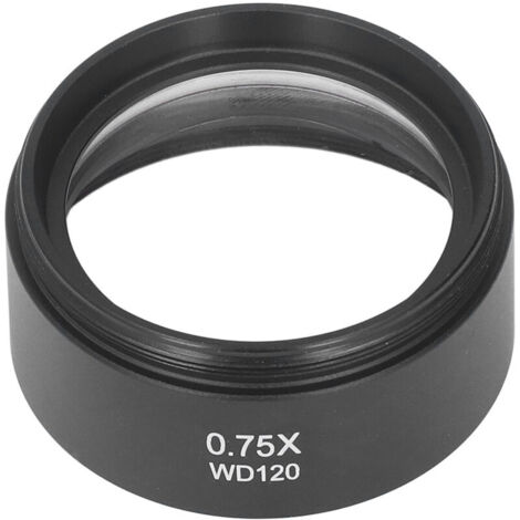 Objectif Microscope 0.75X 120mm Barlow M48 pour Oculaire de Remplacement Accessoire (1/5)