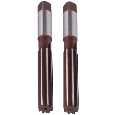2 Pièces Alésoir Manuel 6 Lames 3/4 Pouce 9SiCr pour Métal Bois Plastique (1/5)